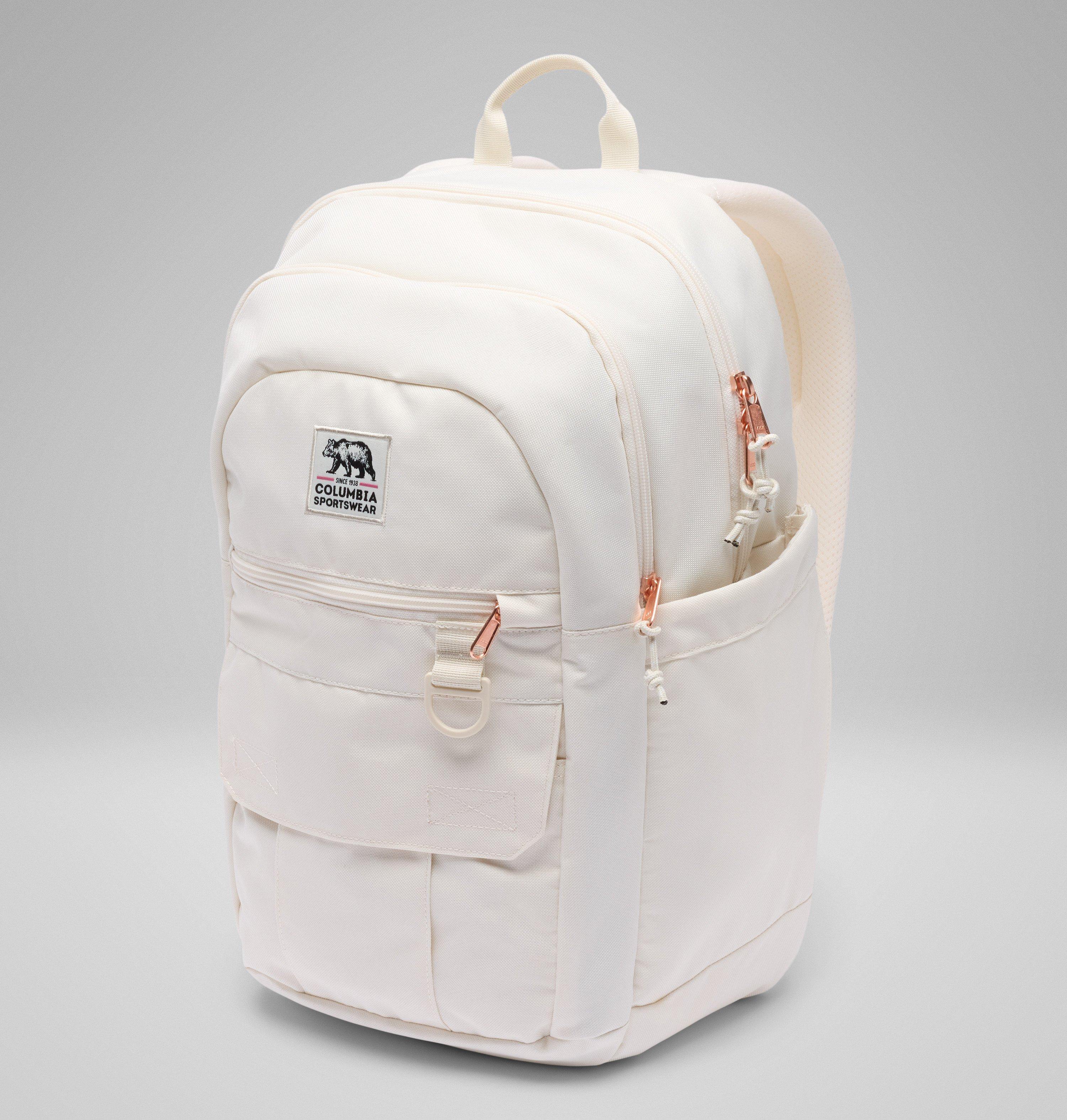 Columbia Sportswear Unisex White Columbia - Buxton™ 26L Backpack - Chalk Small