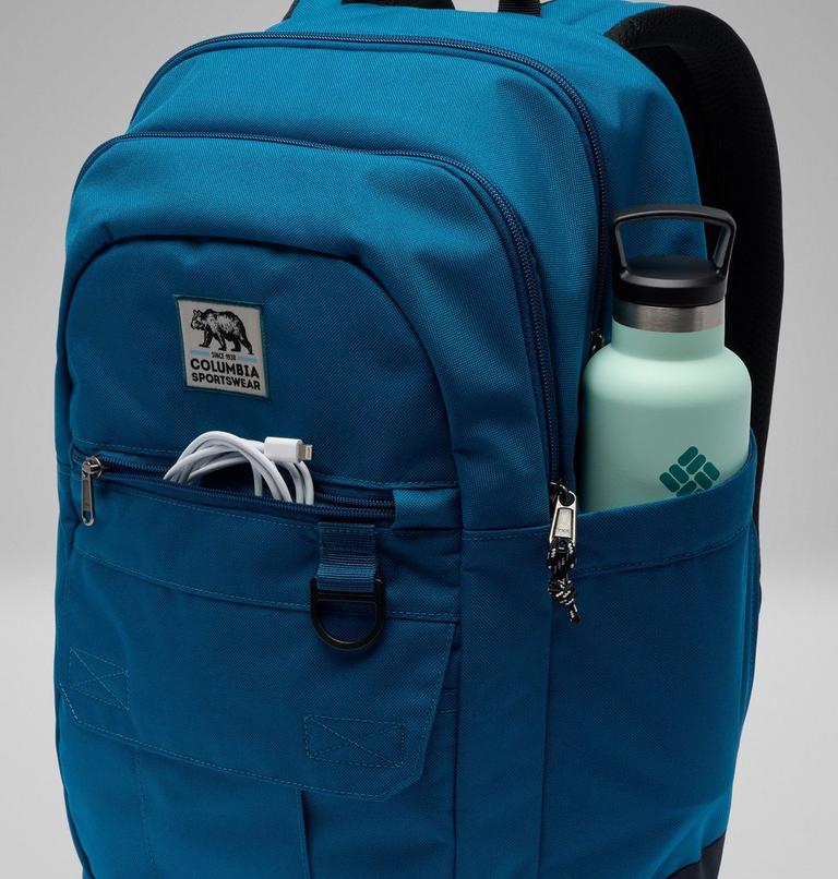 Buxton 26L Backpack, Color: Phoenix Blue, Black, image 10