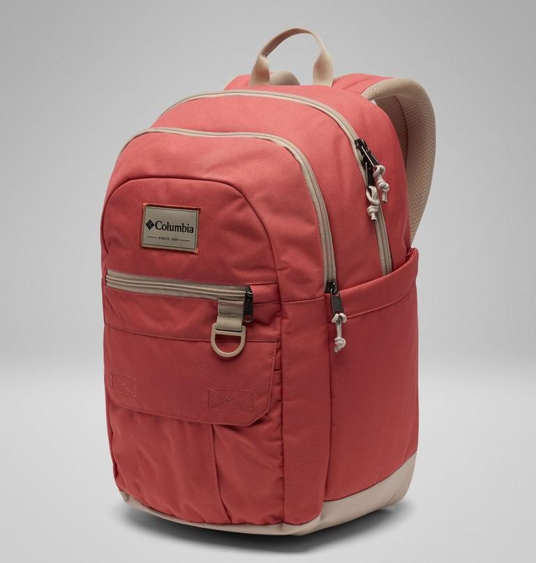 Unisex Buxton Unisex 26L Backpack, Color: Washed Red, Ancient Fossil, image 1