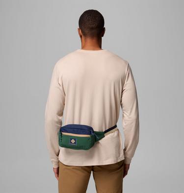 Unisex Trail Traveller Hip Pack, Color: Rain Forest Corduroy, Collegiate Navy, image 8