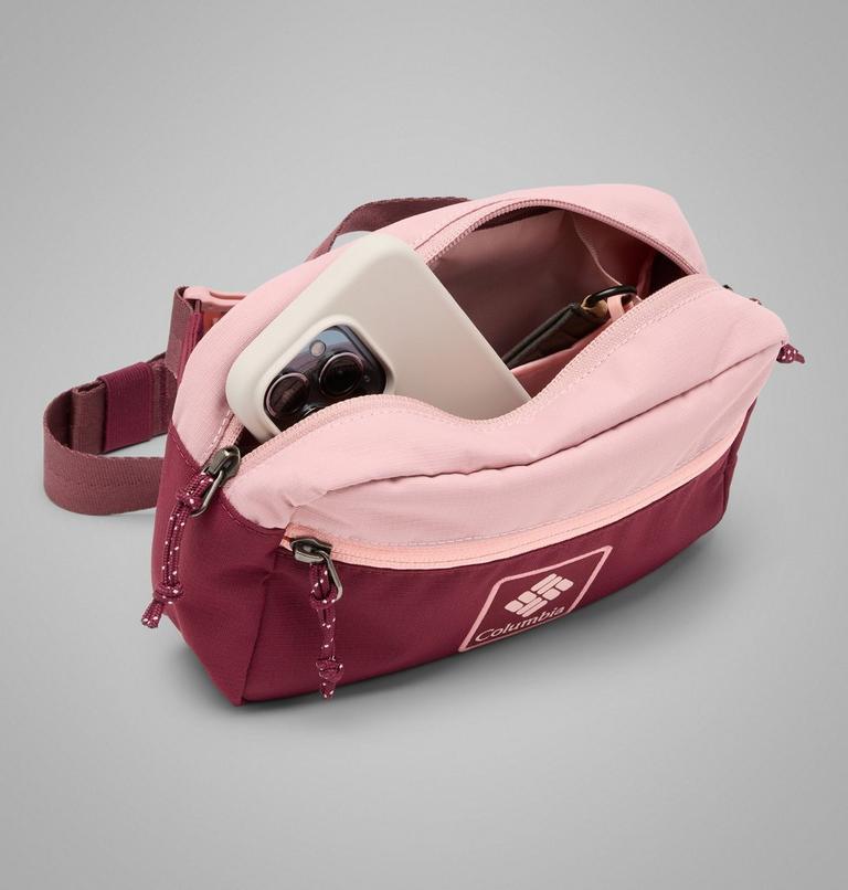 Trail Traveler Hip Pack, Color: Rich Wine, Eraser Pink, image 7