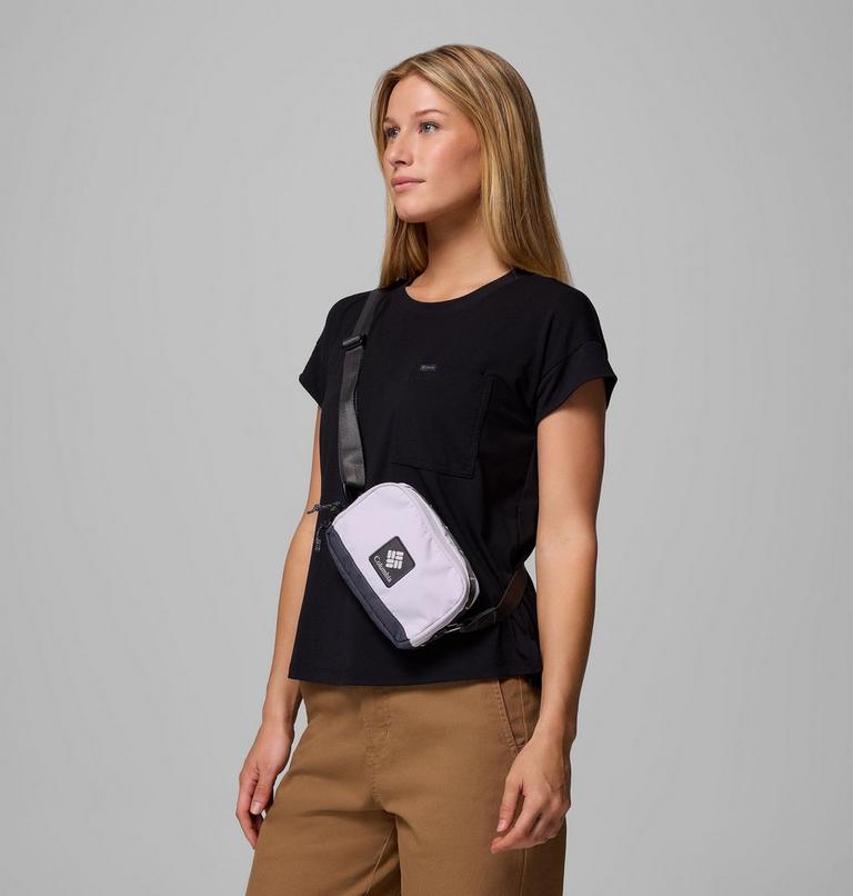 Unisex Trail Traveller Crossbody Bag, Color: Lavender Pearl, Shark, image 5