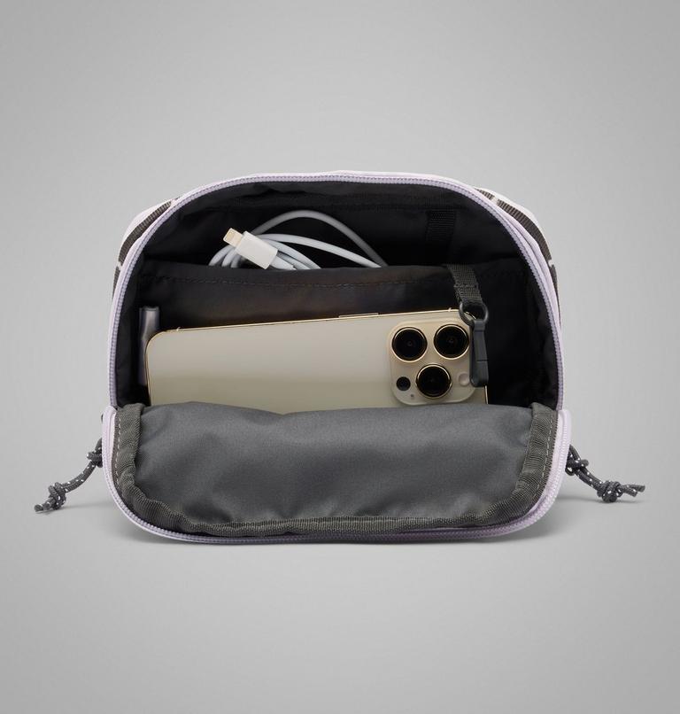 Unisex Trail Traveller Crossbody Bag, Color: Lavender Pearl, Shark, image 7