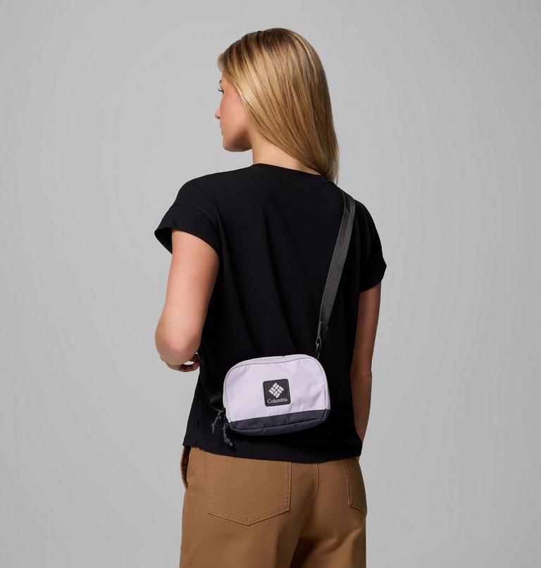 Unisex Trail Traveller Crossbody Bag, Color: Lavender Pearl, Shark, image 6