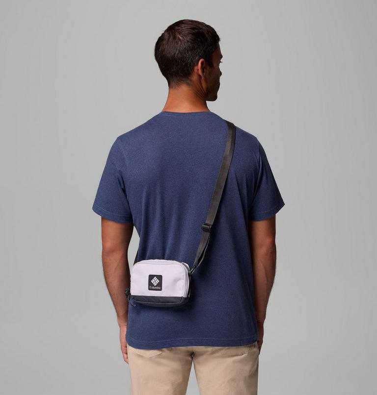 Unisex Trail Traveller Crossbody Bag, Color: Lavender Pearl, Shark, image 4
