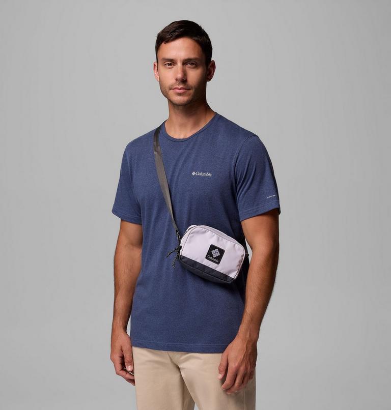 Unisex Trail Traveller Crossbody Bag, Color: Lavender Pearl, Shark, image 3