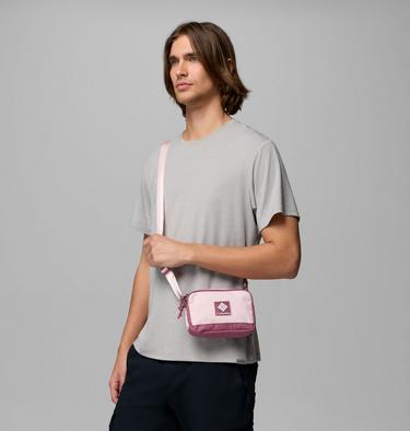Unisex Trail Traveller Crossbody Bag, Color: Mineral Pink, Antique Mauve, image 7