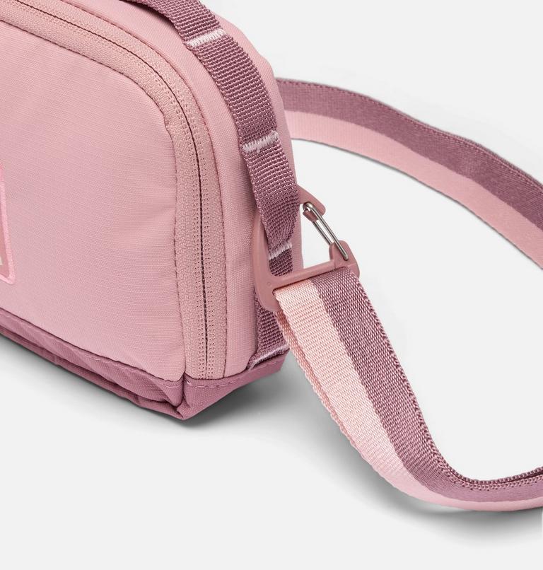 Unisex Trail Traveller Crossbody Bag, Color: Eraser Pink, Fig, Lemon Wash, image 8