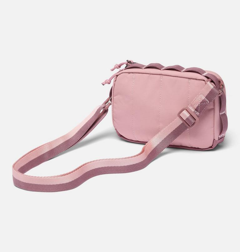 Unisex Trail Traveller Crossbody Bag, Color: Eraser Pink, Fig, Lemon Wash, image 6