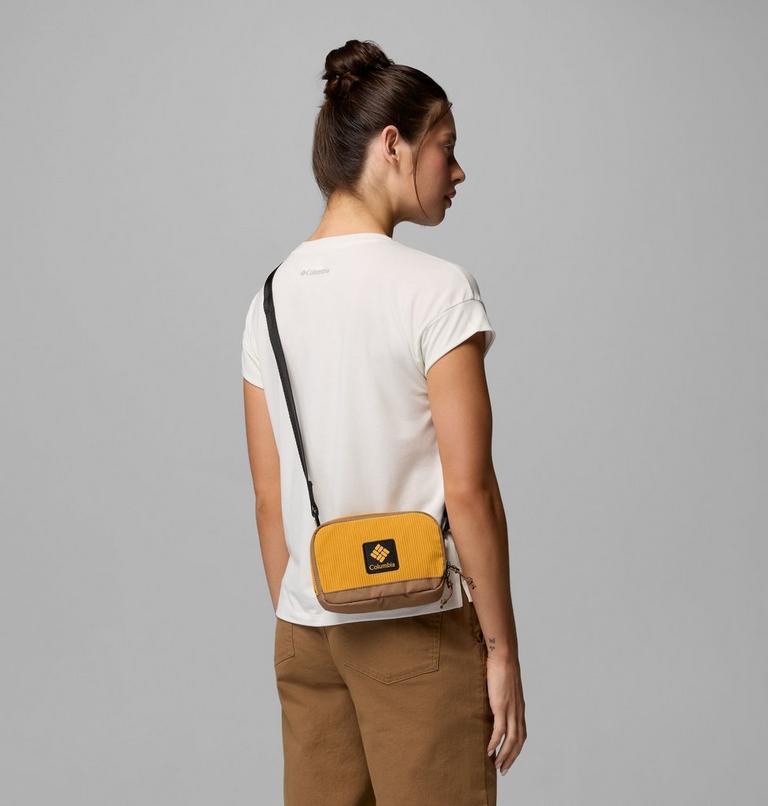 Unisex Trail Traveller Crossbody Bag, Color: Squash Corduroy, Delta, image 6