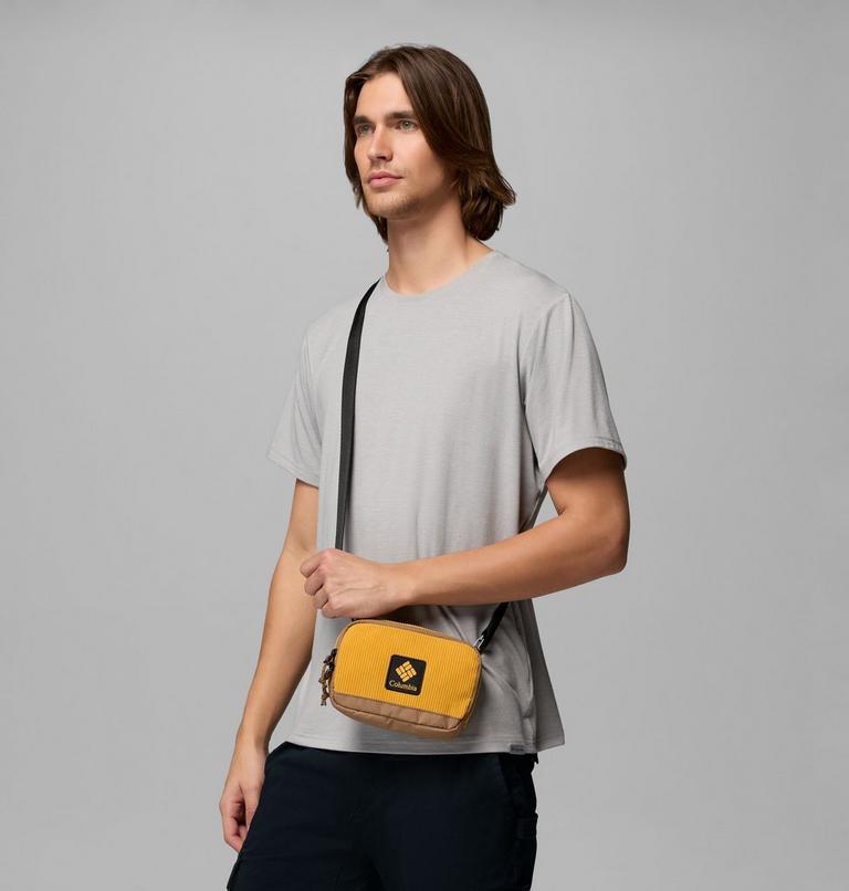 Unisex Trail Traveller Crossbody Bag, Color: Squash Corduroy, Delta, image 3
