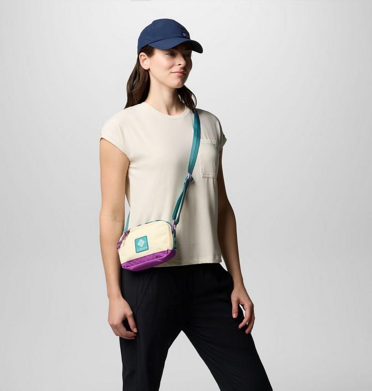Unisex Trail Traveller Crossbody Bag, Color: Lemon Wash, Razzle, River Blue, image 5