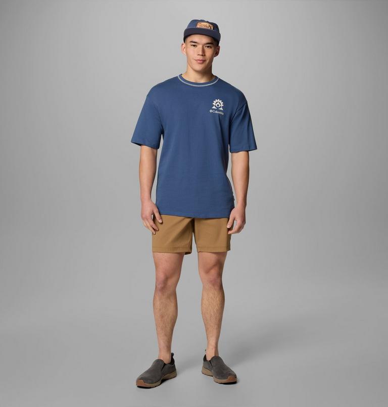 Shorts antidesgarro Landroamer II para hombre, Color: Delta, image 2