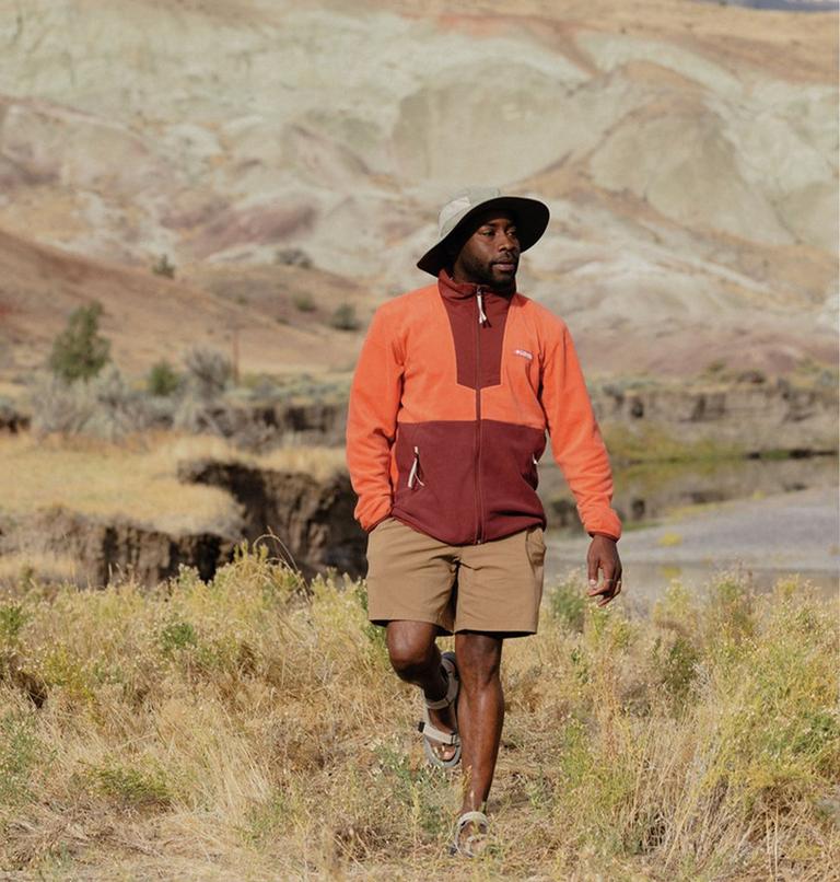Shorts antidesgarro Landroamer II para hombre, Color: Delta, image 10
