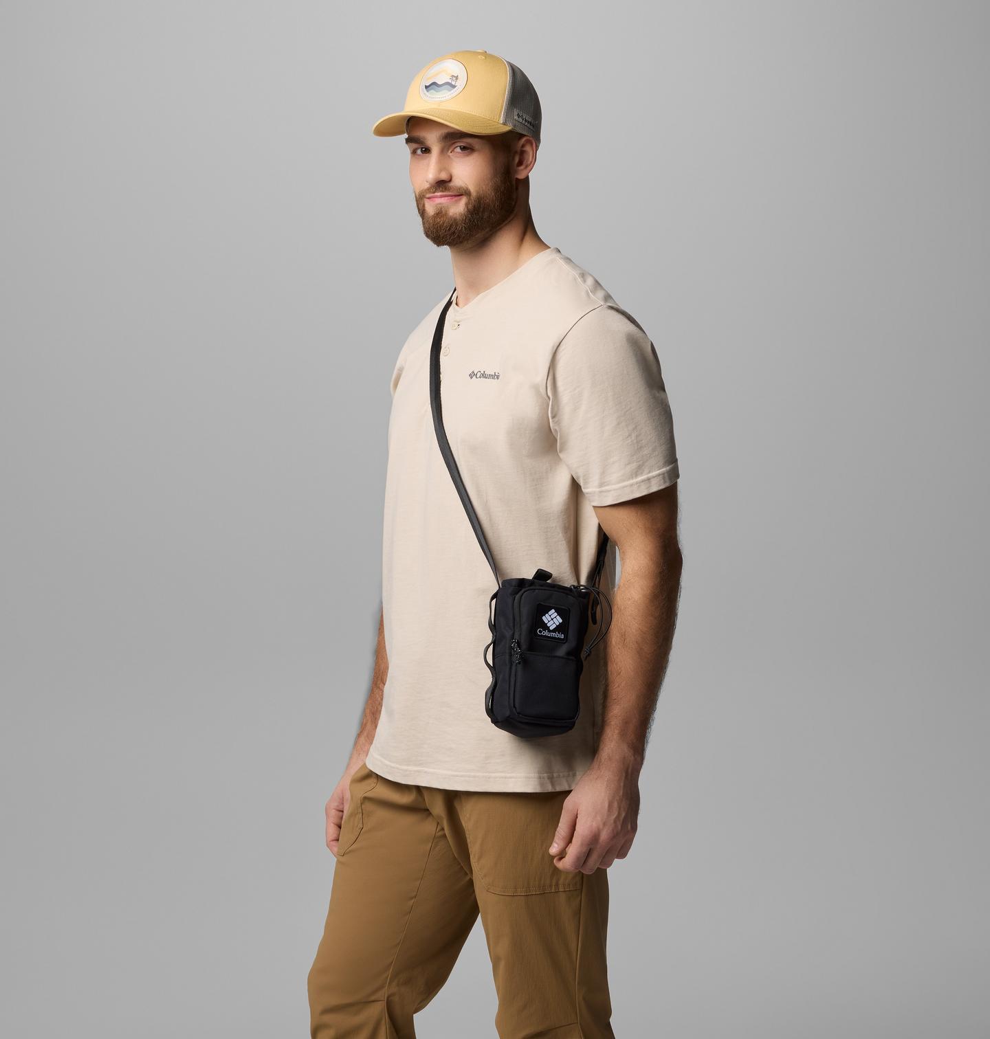 Сумка Columbia Trail Traveler Water Bottle Sling, цвет: Чёрный — фото 3