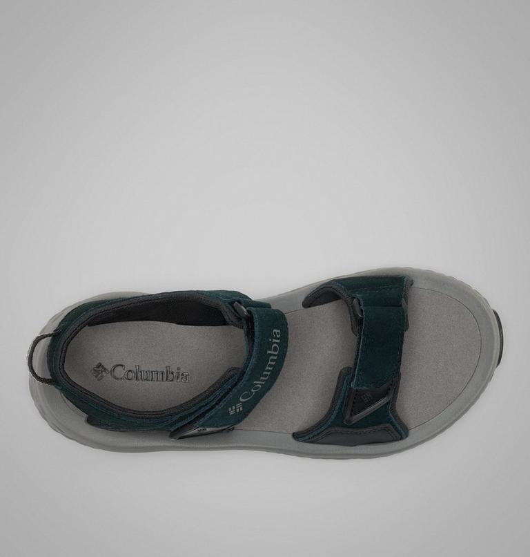 Sandalias de 2 bandas Konos Hiker para hombre, Color: Black, Titanium II, image 4