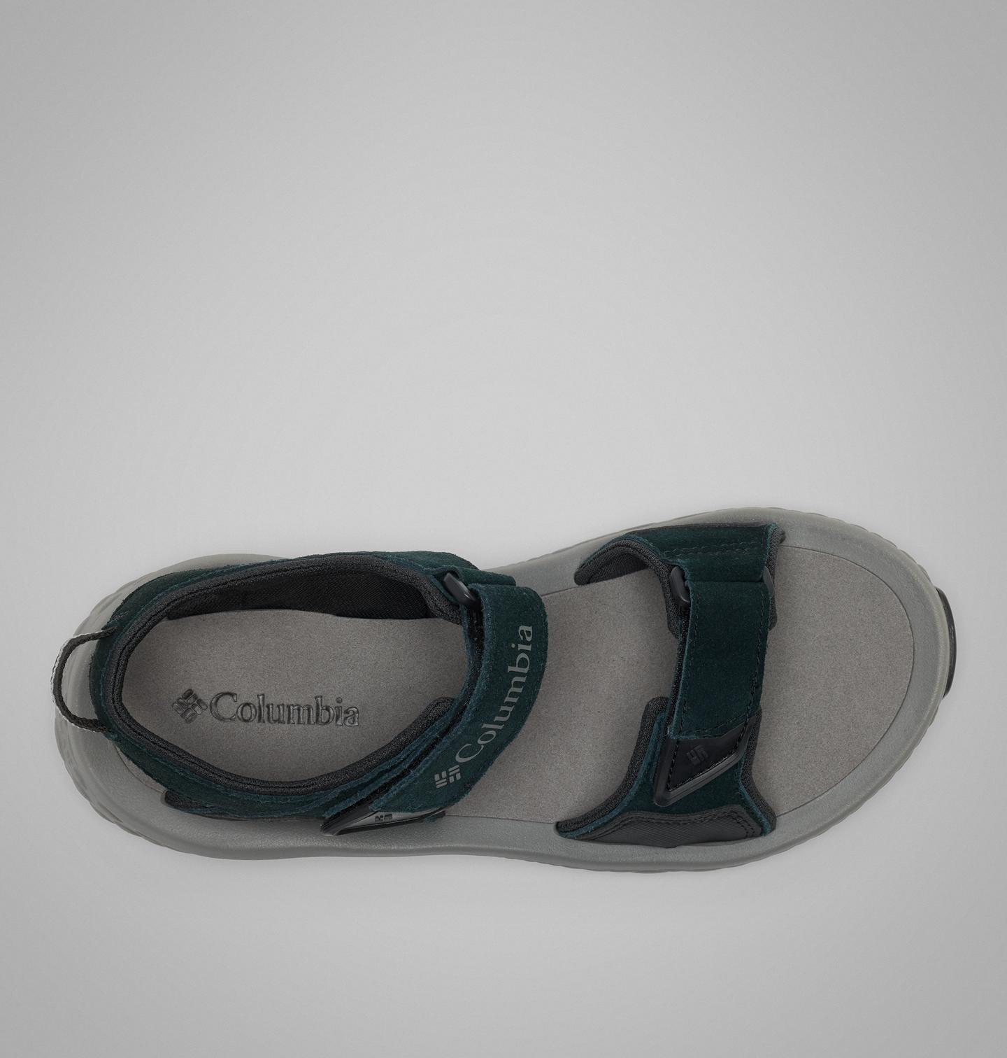 Мужские сандалии Columbia Konos Hiker 2-Strap Sandal, цвет: Чёрный / Titanium Ii — фото 4