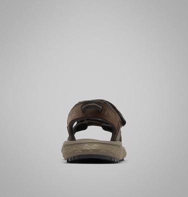 Men's Konos Hiker 2-Strap Sandal, Color: Cordovan, Black, image 2