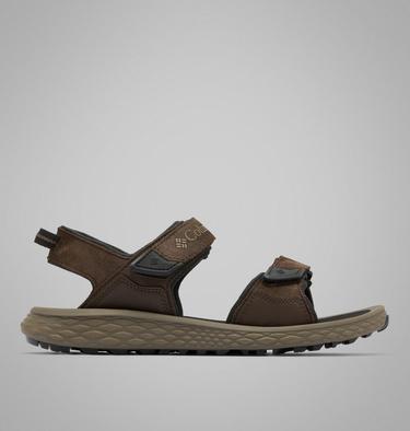 Men's Konos Hiker 2-Strap Sandal, Color: Cordovan, Black, image 1