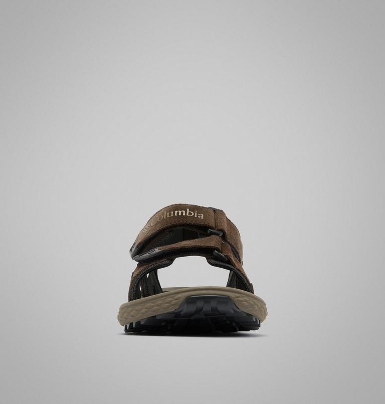 Men's Konos Hiker 2-Strap Sandal, Color: Cordovan, Black, image 8