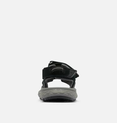 Men's Konos Hiker 3-Strap Sandal, Color: Black, City Grey, image 6