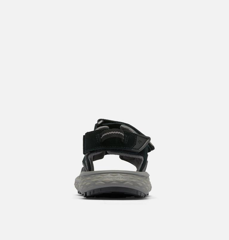 Men's Konos Hiker 3-Strap Sandal, Color: Black, City Grey, image 8