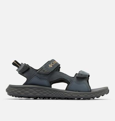 Men's Konos Hiker 3-Strap Sandal, Color: Graphite, Black, image 1