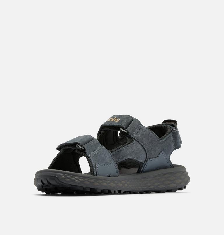 Sandalias de 3 bandas Konos Hiker para hombre, Color: Graphite, Black, image 6
