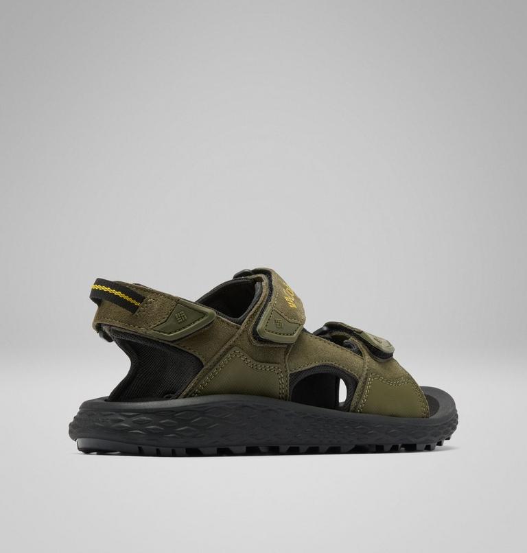 Men's Konos Hiker 3-Strap Sandal, Color: Nori, Antique Moss, image 9