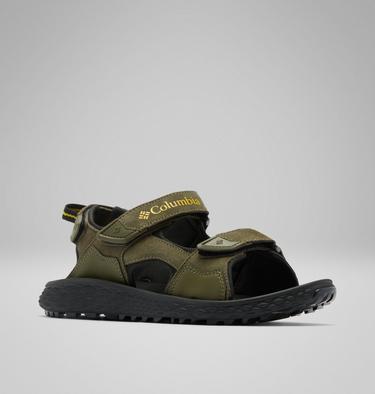 Sandalias de 3 bandas Konos Hiker para hombre, Color: Nori, Antique Moss, image 3