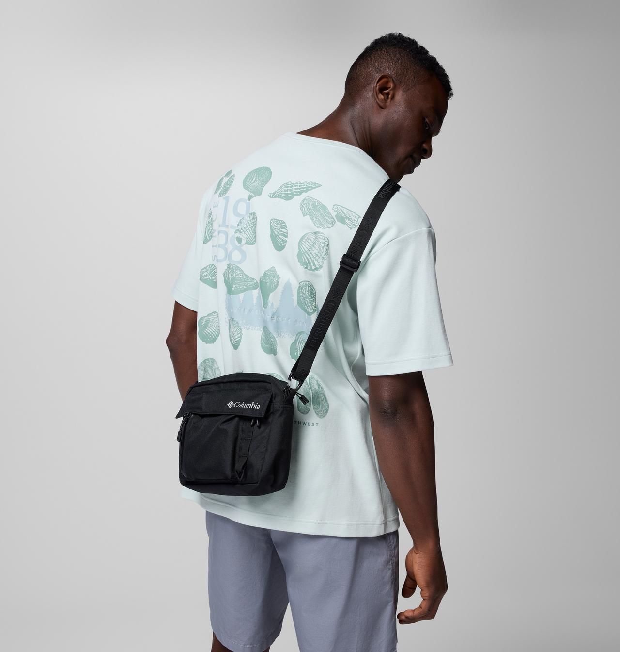 Coach | Pochette a tracolla pelle nera catena oro - lemlò