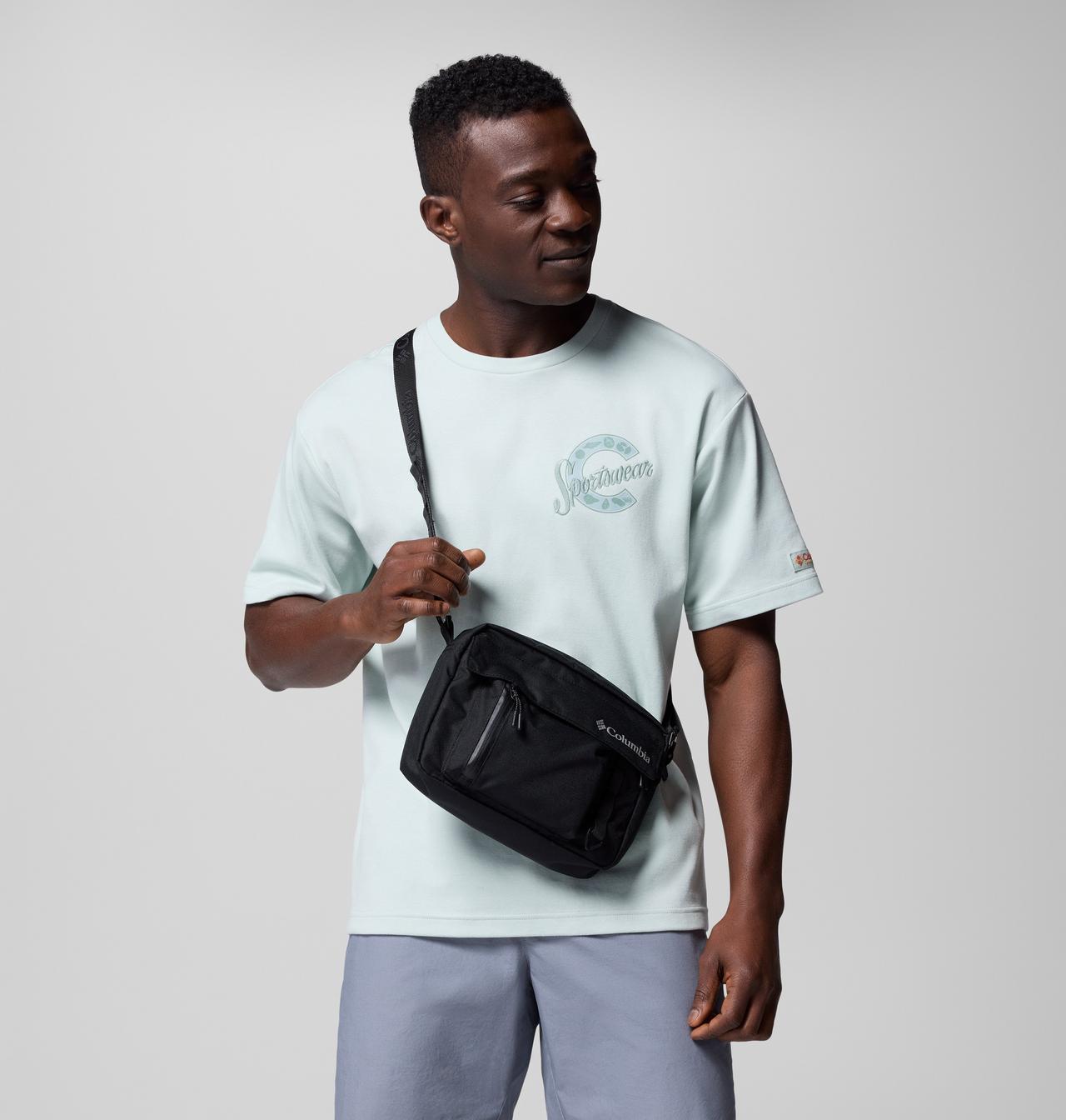 Borsa A Tracolla Columbia Carriel In Pelle Nera – Artigianale Colombia, Nuova