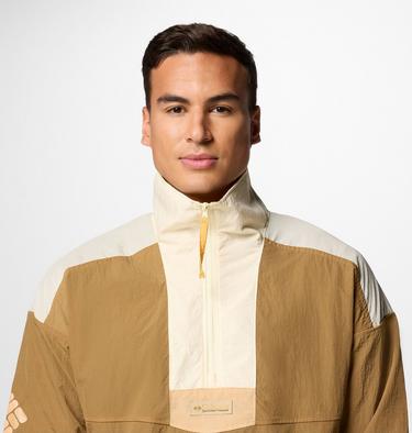 Riptide II Retro verstaubarer Windbreaker Anorak für Männer, Color: Delta, Lemon Wash, image 12