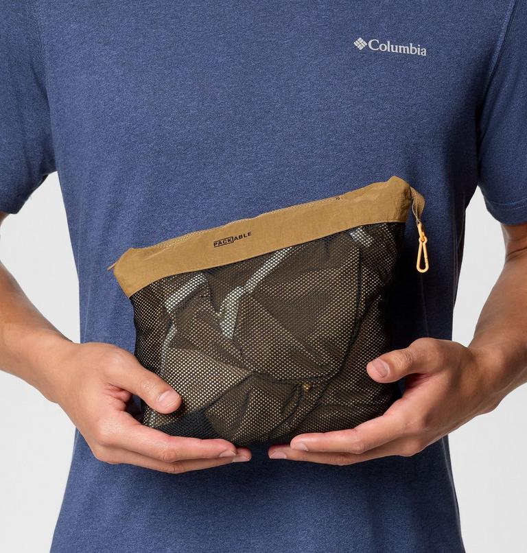 Men's Riptide II Retro Windbreaker Anorak, Color: Delta, Lemon Wash, image 7