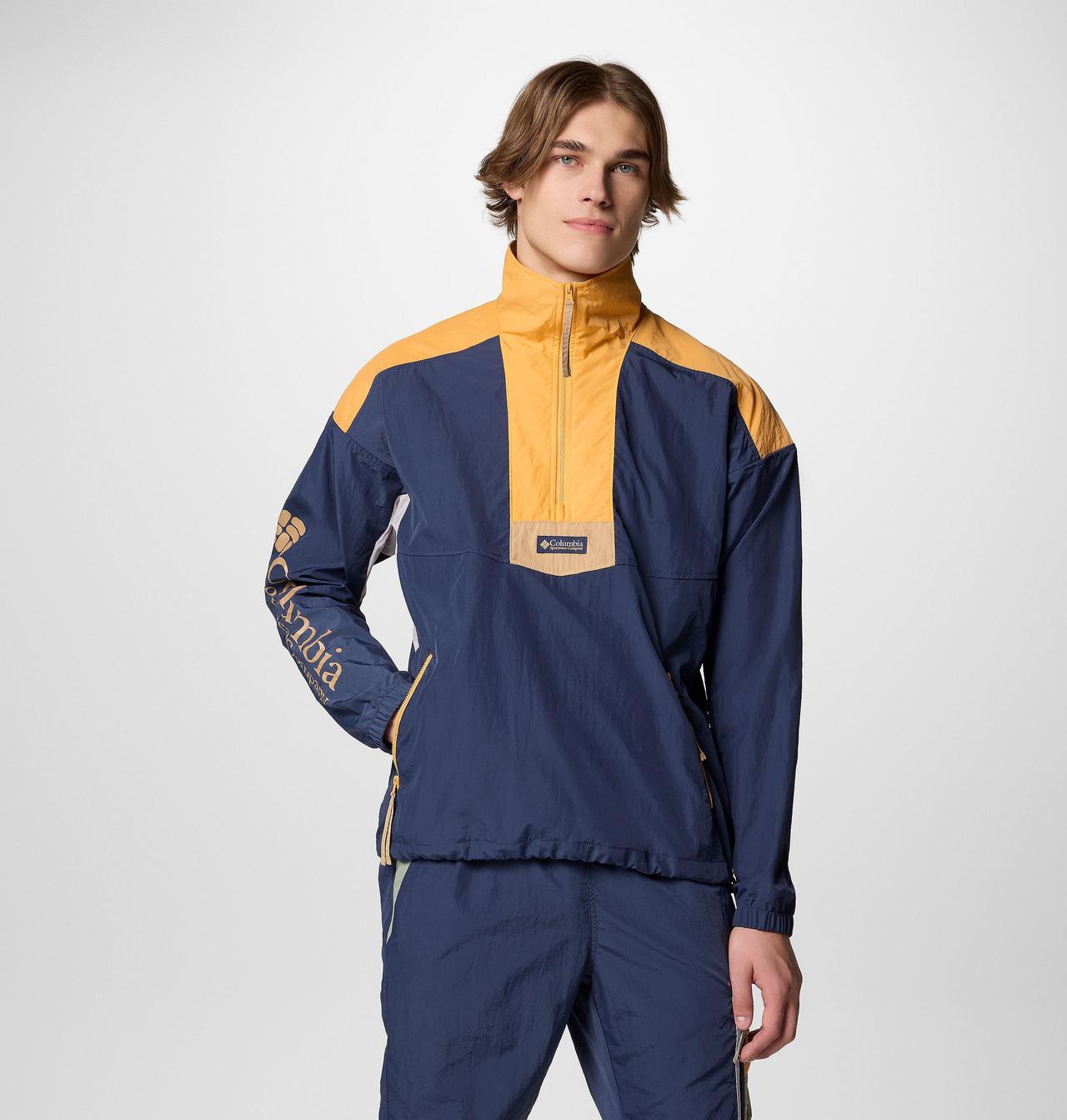 Men's Riptide™ II Retro Windbreaker Anorak | 466 | L 1