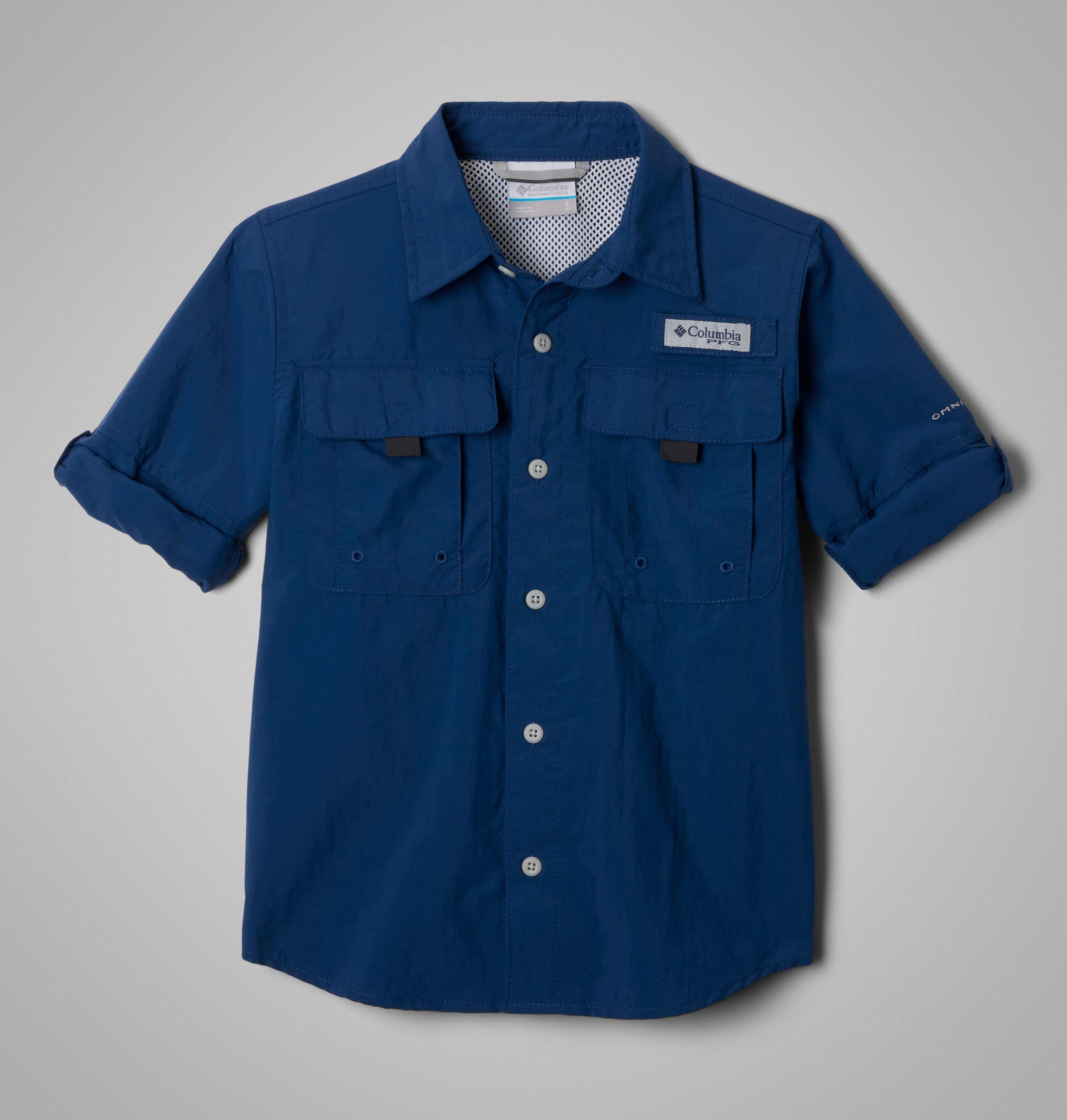 Boys' PFG Bahama™ II Long Sleeve Shirt | 469 | XXS 3