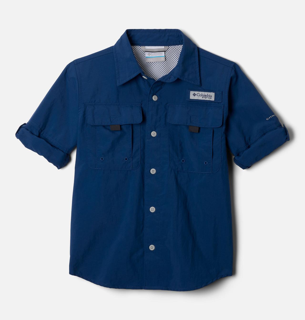 Boys' PFG Bahama™ II Long Sleeve Shirt | 469 | XXS 3