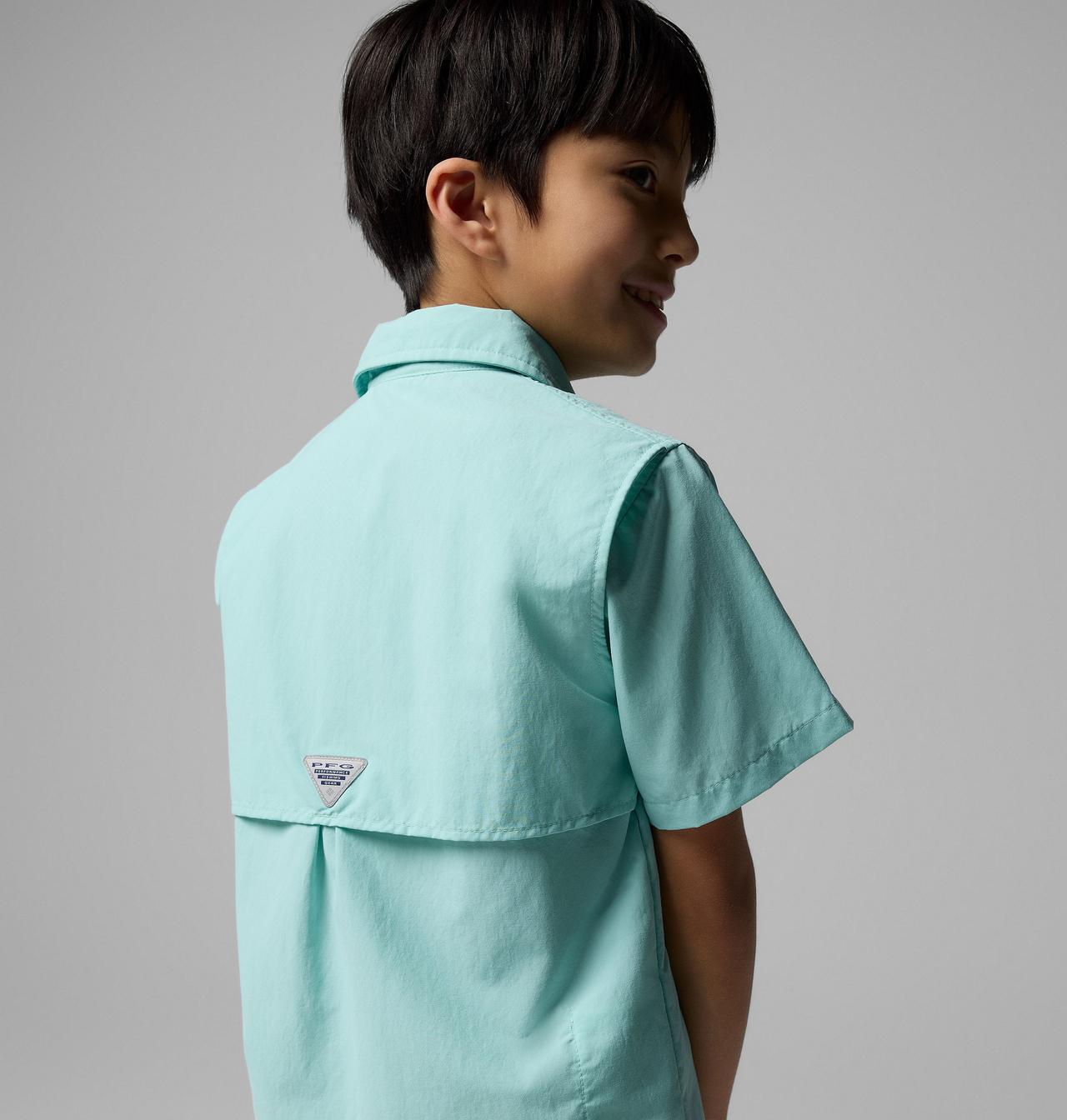 Boys' PFG Bahama™ II Short Sleeve Shirt | 325 | XS 5