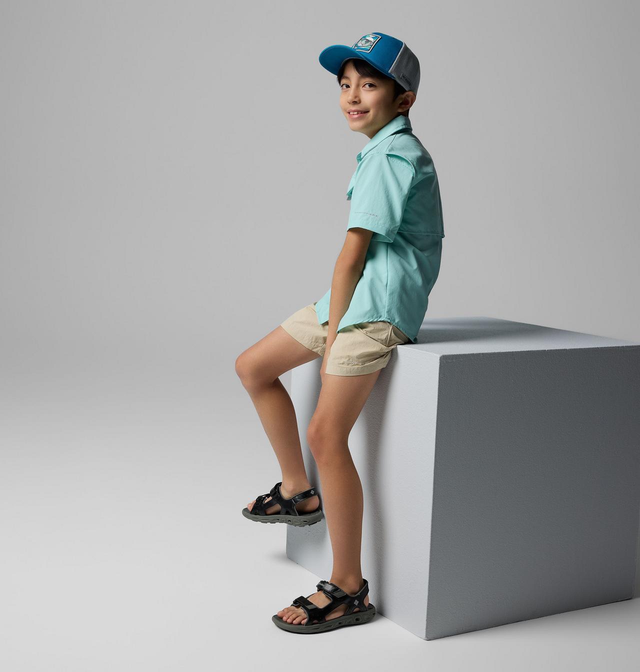 Boys' PFG Bahama™ II Short Sleeve Shirt | 325 | XS 6