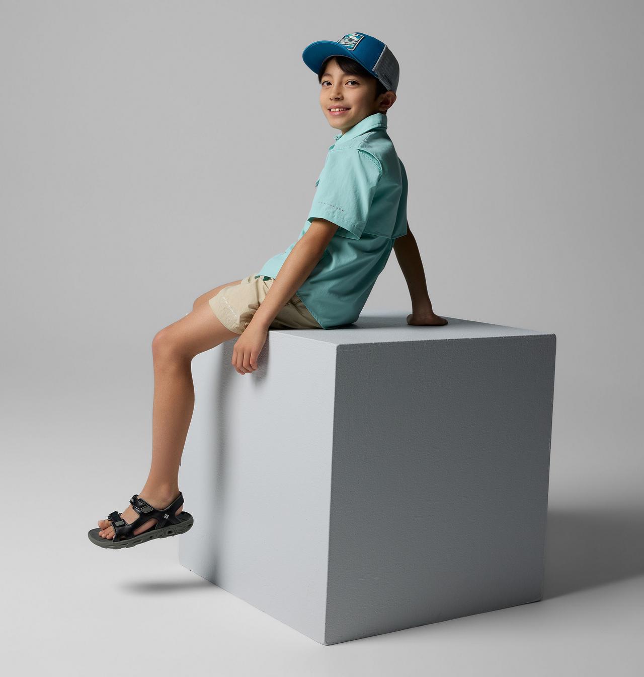 Boys' PFG Bahama™ II Short Sleeve Shirt | 325 | XS 2
