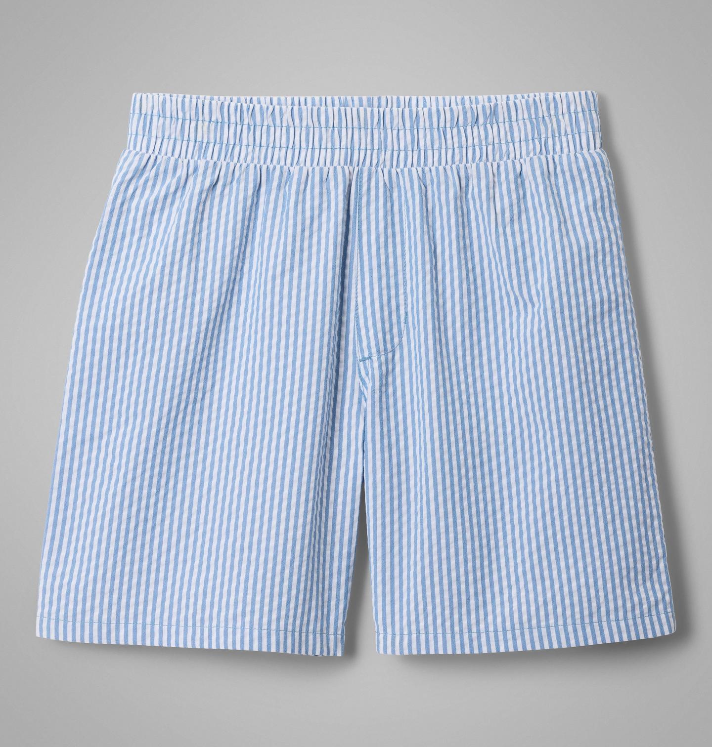 Шорты Columbia PFG Super Backcast II Shorts для мальчиков, цвет: Dark Pool Seersucker — фото 1