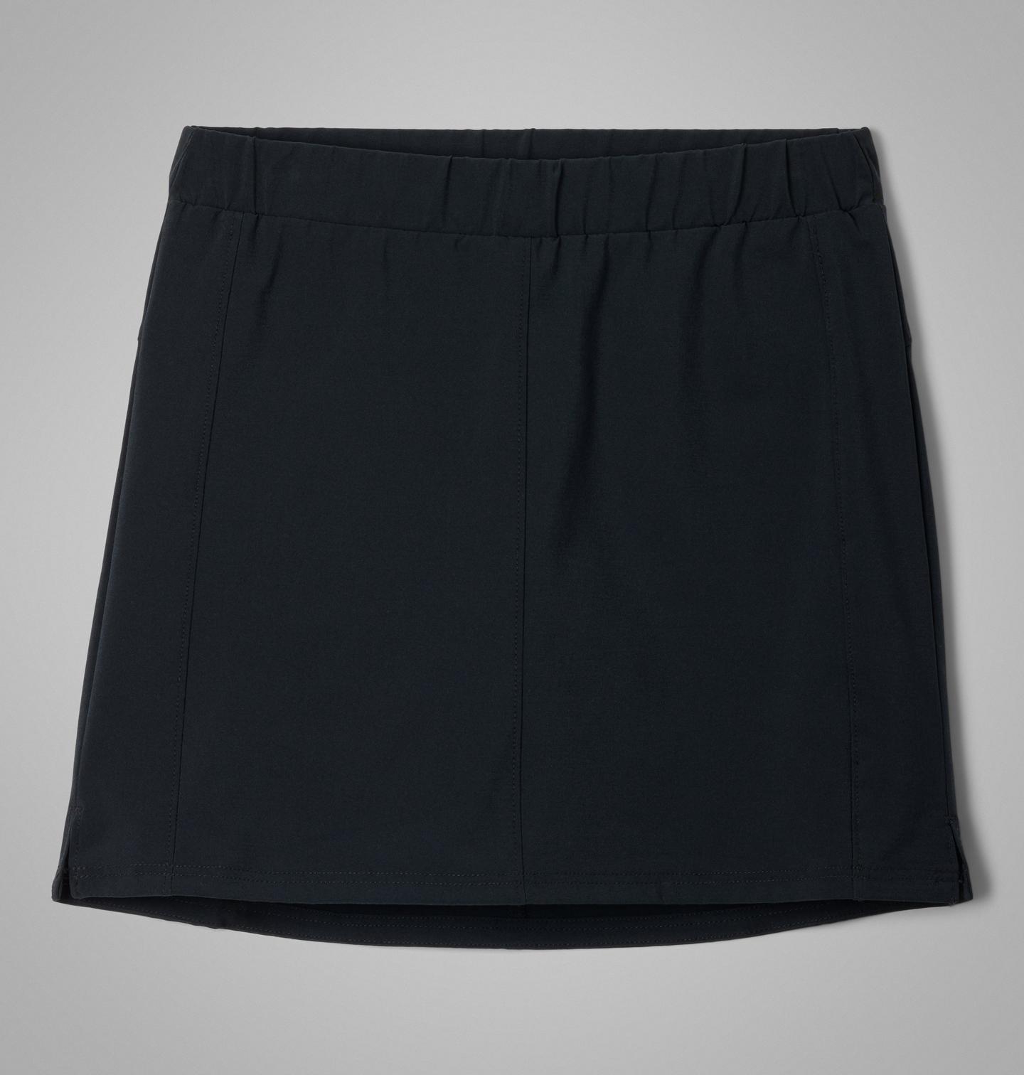 Юбка-шорты Columbia Tidal II Skort для девочек, цвет: Чёрный — фото 1