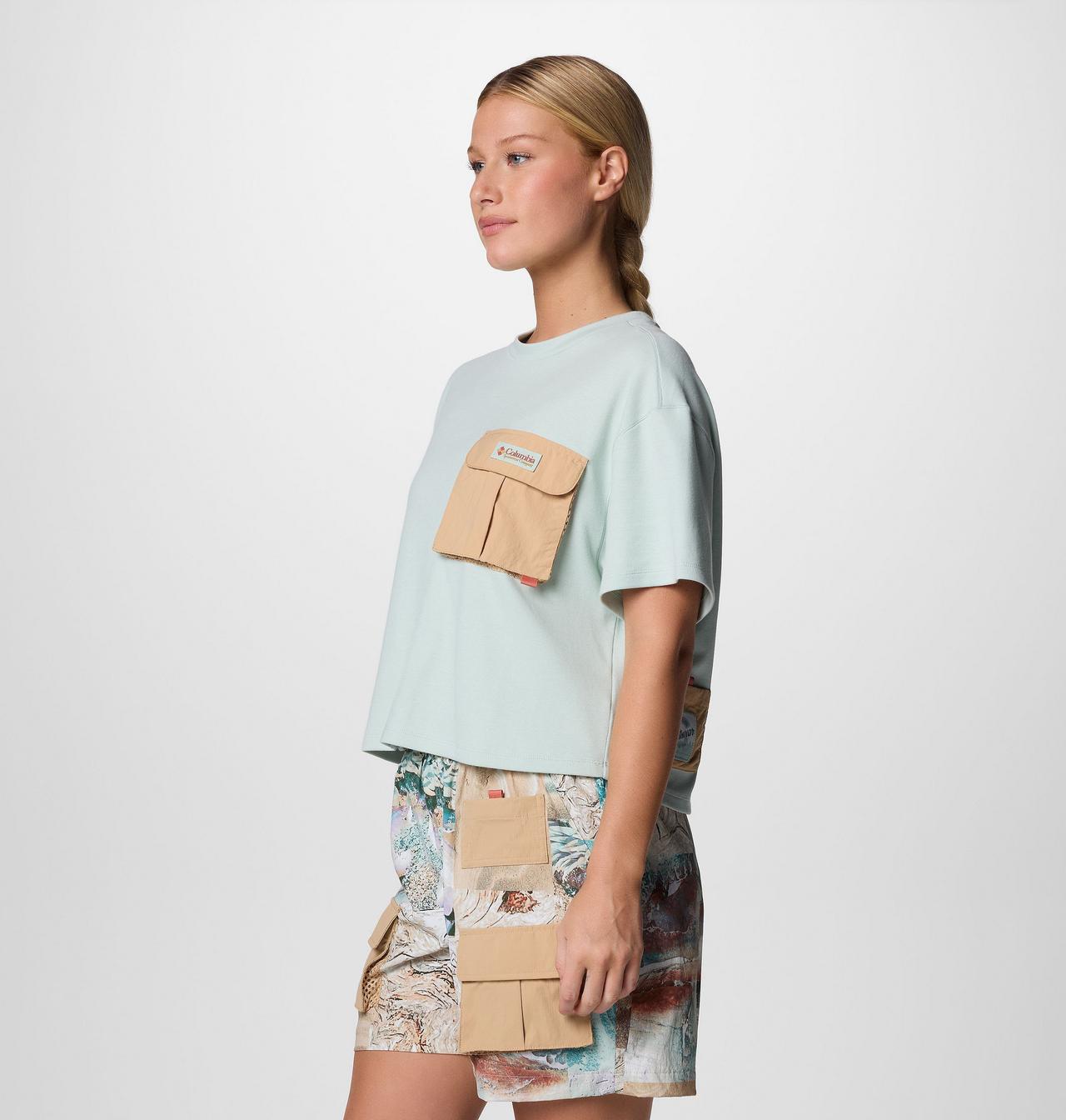 Women's Cove Beach™ Cropped Pocket T-Shirt | 335 | XS 3