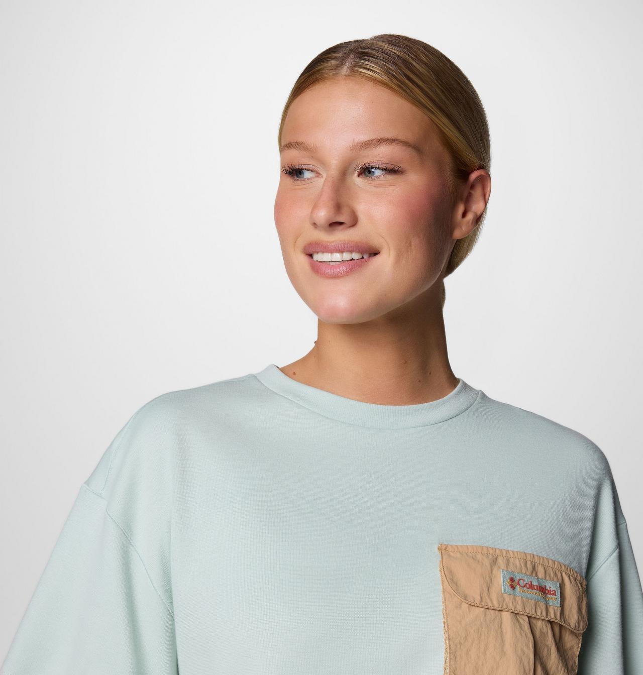 Women's Cove Beach™ Cropped Pocket T-Shirt | 335 | XS 4