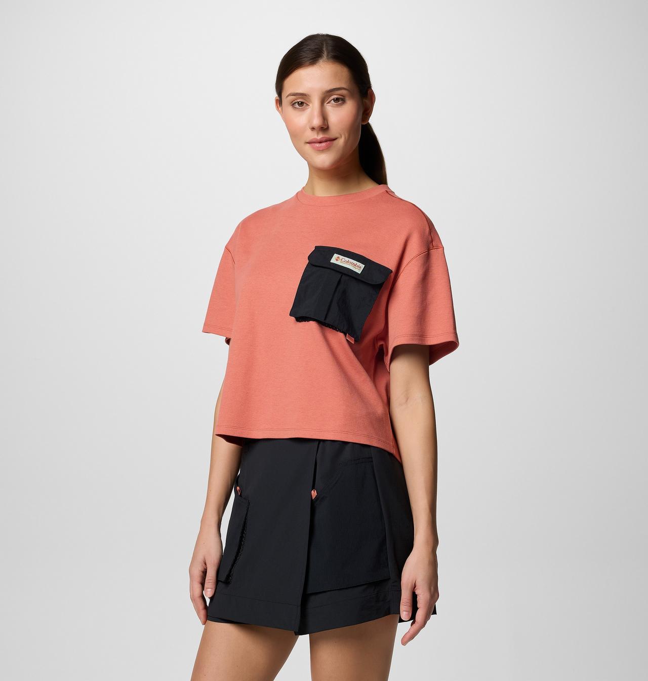 Women's Cove Beach™ Cropped Pocket T-Shirt | 625 | L 3