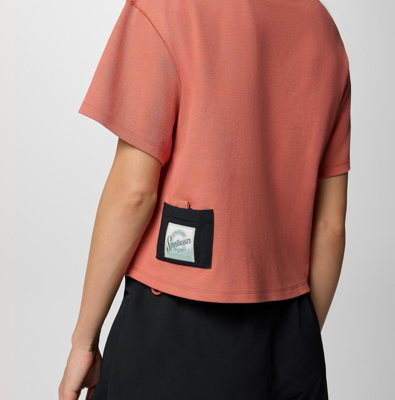 Women's Cove Beach™ Cropped Pocket T-Shirt | 625 | L 5