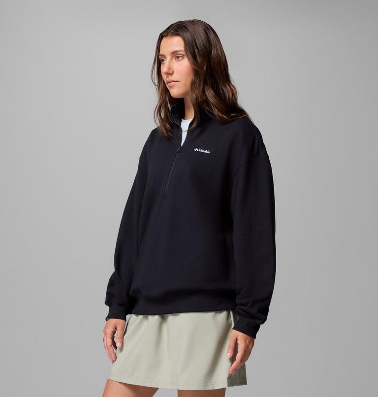 Women's Aldermore Half Zip Sweater, Color: Black, image 3