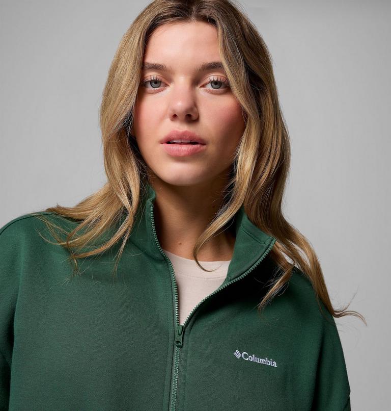 Women's Aldermore Half Zip Sweater, Color: Rain Forest, image 4
