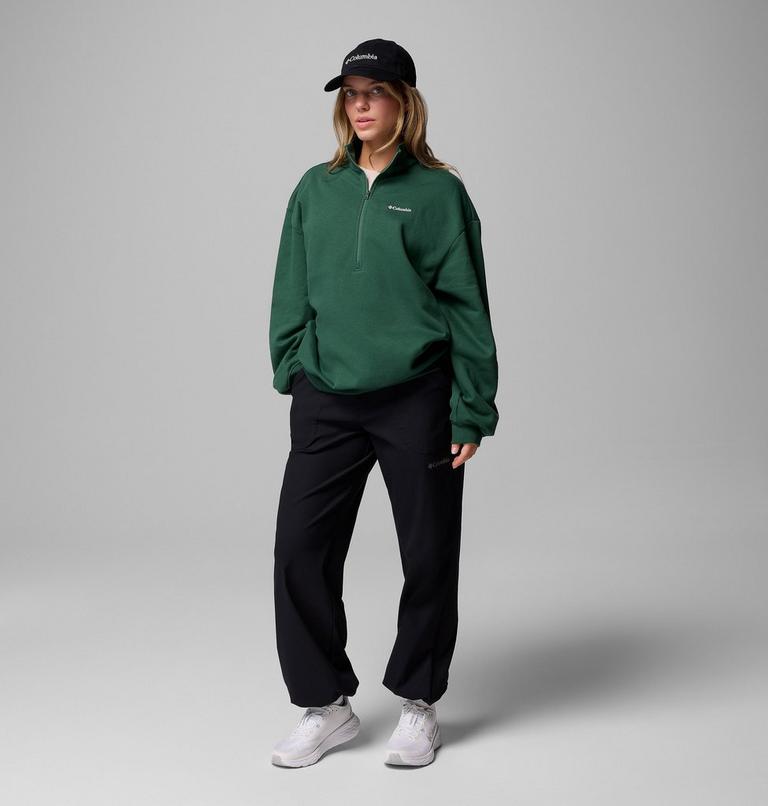 Women's Aldermore Half Zip Sweater, Color: Rain Forest, image 5