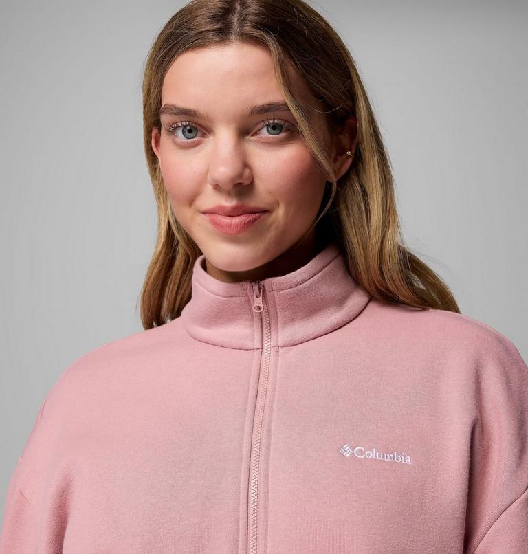 Women's Aldermore Half Zip Sweater, Color: Eraser Pink, image 4